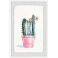 thumbnail image 2 of Flowering Succulent II Framed Painting Print, 2 of 6