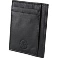thumbnail image 4 of HAMMER ANVIL Genuine Leather RFID Blocking Front Pocket Minimalist Wallet, 4 of 5
