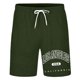 thumbnail image 4 of Pantalones cortos casuales con estampado de letras estilo urbano para hombre, ligeramente elásticos, de poliéster, 4 of 4