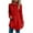 Red, variant on Women's Coats Women's Trench Coat Double Breasted Classic Lapel Petite Overcoat Belted Slim Outerwear Coat Jackets for Women Red L