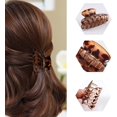 thumbnail image 3 of 3 pinzas para el pelo antideslizantes CHAO carey leopardo 3 colores, 3 of 5