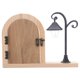 thumbnail image 1 of Cubierta de madera para interruptor de luz de puerta - Toma de corriente a prueba de bebés con lámpara brillante para niños y mascotas, decoración del hogar., 1 of 8