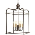 thumbnail image 2 of Progress Lighting P500037-020 Assembly Hall Six-Light Pendant, Brushed Nickel, 2 of 2