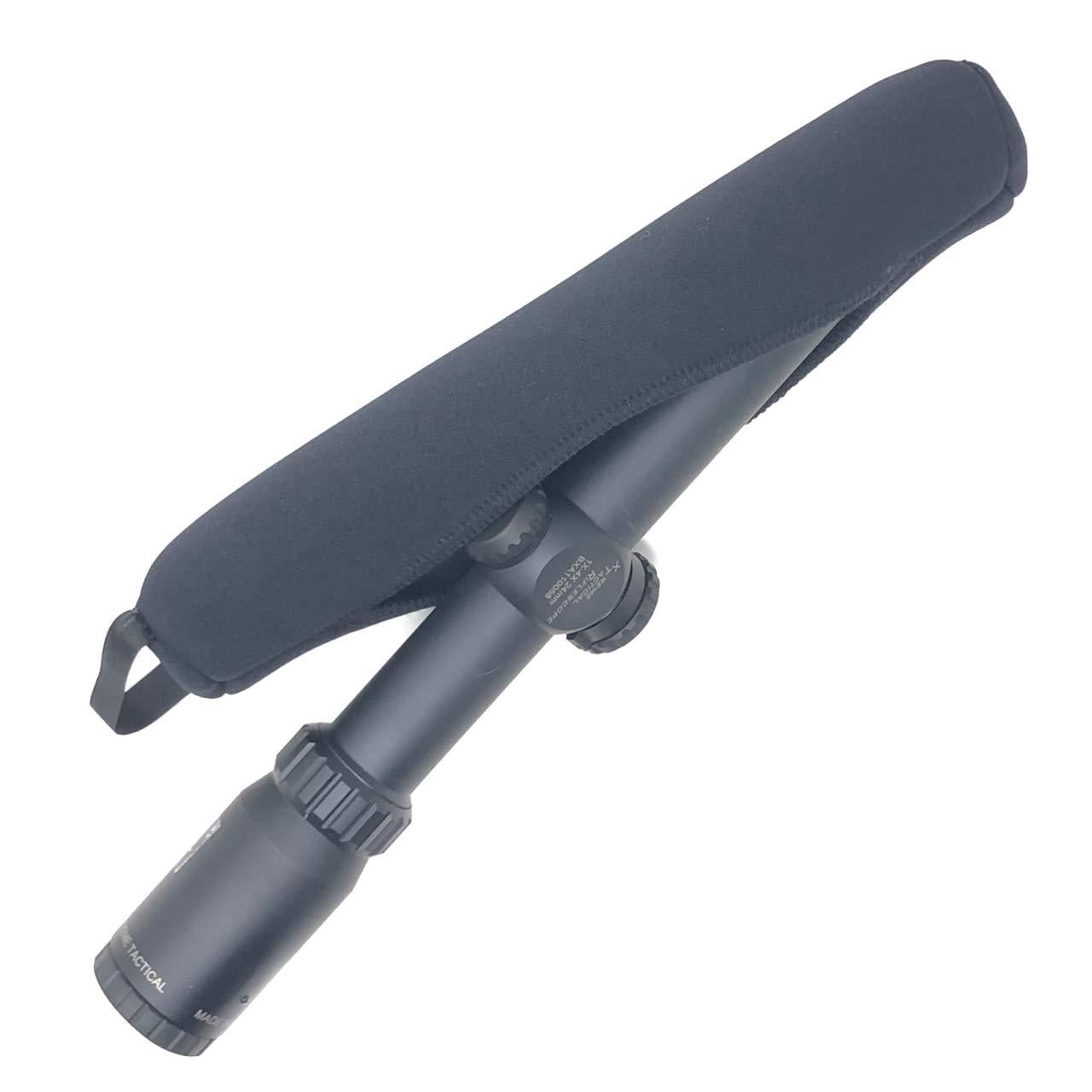 SENTRY SCOPECOAT STANDARD SCOPE COVER 10.5"X30MM MEDIUM SLIP ON NEOPRENE/NYLON LAMINATE BLACK