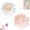 White+pink, variant on Magnetic Daisy Petal Bag Clips,Flower Fridge Magnets – Petal Magnetic Bag Clips,Reusable Decorative Kitchen and Office Organizer | Cute Daisy Design