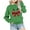Green, variant on Odeerbi Kids Boys Girls Christmas Crewneck Sweatshirts Fall Winter Pullover Sweatshirt Kids Long Sleeve Christmas Pattern T-shirt Sweatshirt Top Kids Clothes Red