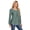 41-GREEN, variant on Long Sleeve Blouses for Women Fall Dressy Eyelet Shirts Tops Ladies 2025 Blue Crew Neck Cute Casual Tee Shirts L
