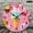 12x12in, variant on Patifu Ice Cream Donuts Sweets Pattern Round Wooden Wall Clock Silent Battery Operated 10x10in
