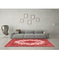 thumbnail image 3 of Ahgly Company Indoor Rectangle Medallion Red Traditional Area Rugs, 7' x 9', 3 of 4