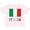 AD-Pink, variant on Inktastic Italy Flag & Italia Black Border Boys or Girls Toddler T-Shirt