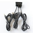 thumbnail image 2 of Car Boat Motorcycle 2.0 Dual USB Interface 3.5mm AUX Charging Extension Cord, 2 of 8
