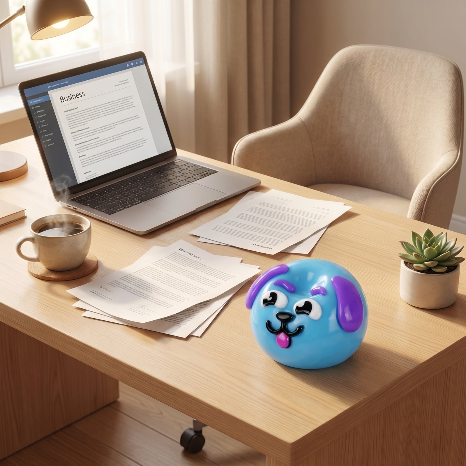 NEW Smushers Squishy, Moldable Face Swap Sensory Fidget Balls, 5 Assorted Cute Expressions, Soft Slow Rise Squeeze Toys for Desk Decor & Stress Relief,Blue