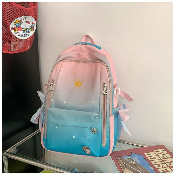 Mochila Para Ninas Linda Mochila Escolar Kawaii Mochila Liviana Para Ninos Para Escuela Secundaria Y Secundaria Con Bolsillo Antirrobo Mochila Escolar Rosa YONGSHENG 9024735454892 Bodega Aurrera en li...