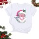 thumbnail image 1 of Puntoco Blusas estampadas de moda para mujer, blusas de manga corta, camisetas de cuello redondo, 1 of 3