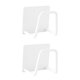 thumbnail image 4 of Kearding Soporte de esponjas de acero inoxidable estante autoadhesivo gancho de tela herramienta de cocina estante de doméstico para Blanco 2piezas, 4 of 6