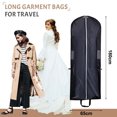 thumbnail image 2 of Bolsa resistente para colgar ropa, tela no tejida, transpirable, sin ácido, para guardar vestidos de novia, vestidos de noche, trajes, chaquetas y faldas de crinolina, 2 of 5