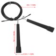 thumbnail image 3 of Speed  Rope Anti-Rust Adjustable Length Steel Wire  Rope Sports Equipment for Workouts, 3 of 8