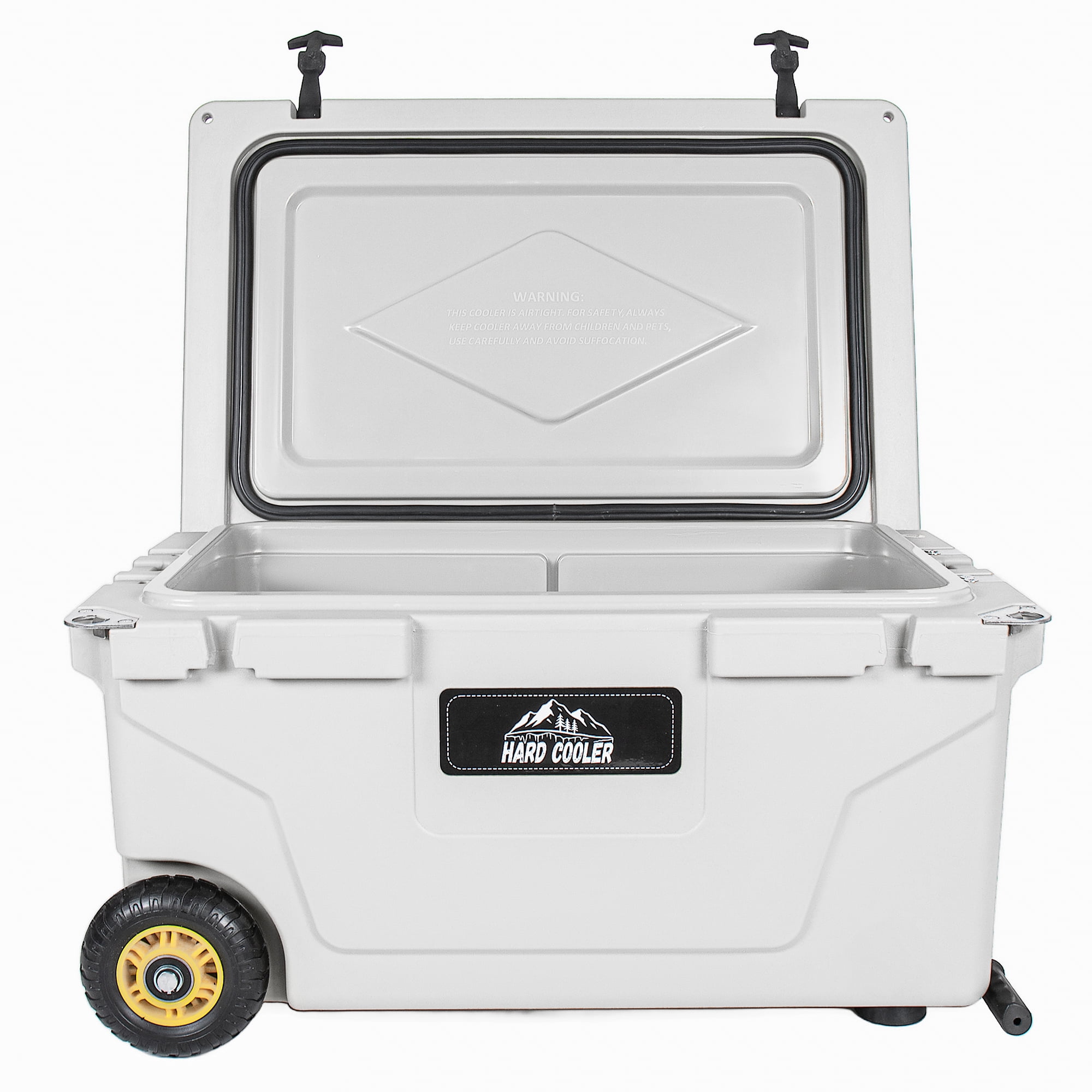 65QT Ultra-Tough Hard Cooler – Heavy-Duty Insulated Ice Chest with 6-Day Ice Retention
