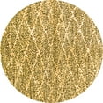 thumbnail image 1 of Ahgly Company Indoor Round Abstract Orange Modern Area Rugs, 8' Round, 1 of 4