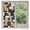 Orange, variant on Window Privacy Film Red Black Geometric Stained Glass Window Film Decorative Sun Block Window Cover Modern Color Block Abstract Window Clings Static Adhesive Sticker for Bathroom 23.6"x59"