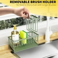 thumbnail image 4 of Soporte de esponja Caddy Cisily para fregadero de cocina, acero inoxidable 304, 4 of 7