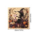thumbnail image 5 of Halloween Pearl Art Kit Painting Set Plastic Complete Kit for Fall Home Decor Wall Art Crafts Seasonal Gifts by MPOISVA, 5 of 7