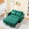 thumbnail image 3 of 55-inch Green Velvet - Solid Frame - In Living or Bedroom - Seats Two Comfortably, 3 of 6