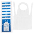 thumbnail image 1 of SHISUYAN 25Pcs Disposable Cooking Aprons Waterproof Aprons Kitchen Supplies (Transparent), 1 of 8