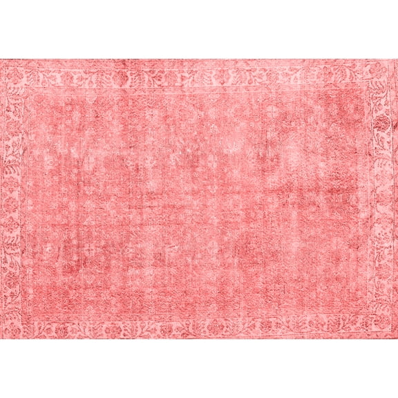 Ahgly Company Indoor Rectangle Persian Red Traditional Area Rugs, 5' x 7'