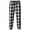 Black, variant on BXINGOHAI Plaid Mens Pajama Pants with Pockets Drawstring Lounge Pants Pajama Bottoms Men Sleep Pj Pants for Men 2XL