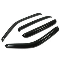 DNA Motoring For 00-06 Tahoe Yukon 4Dr Smoke Tint Window Visor Wind Deflector Vent Rain Guard