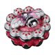 thumbnail image 1 of Joyero, soporte para guardar anillos, decoración del hogar, elegante y versátil organizador de manualidades rojo, 1 of 9