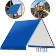 thumbnail image 5 of Waterproof Shade Canopies Cover Replacement Tarp Roof Kids Playground Uv Protector-9192339802514 Black, 5 of 5