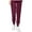 Wine, variant on Fanxing Womens Jogger Scrubs Ribbed Jogger Scrub Pants for Women Scrub Pant Nursing Bottoms Gifts for Her Purple XL