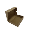 thumbnail image 1 of Caja para Rebanada de Pastel Kraft SimplePack 11.5x14x3.5 Cms 52 unidades, 1 of 2