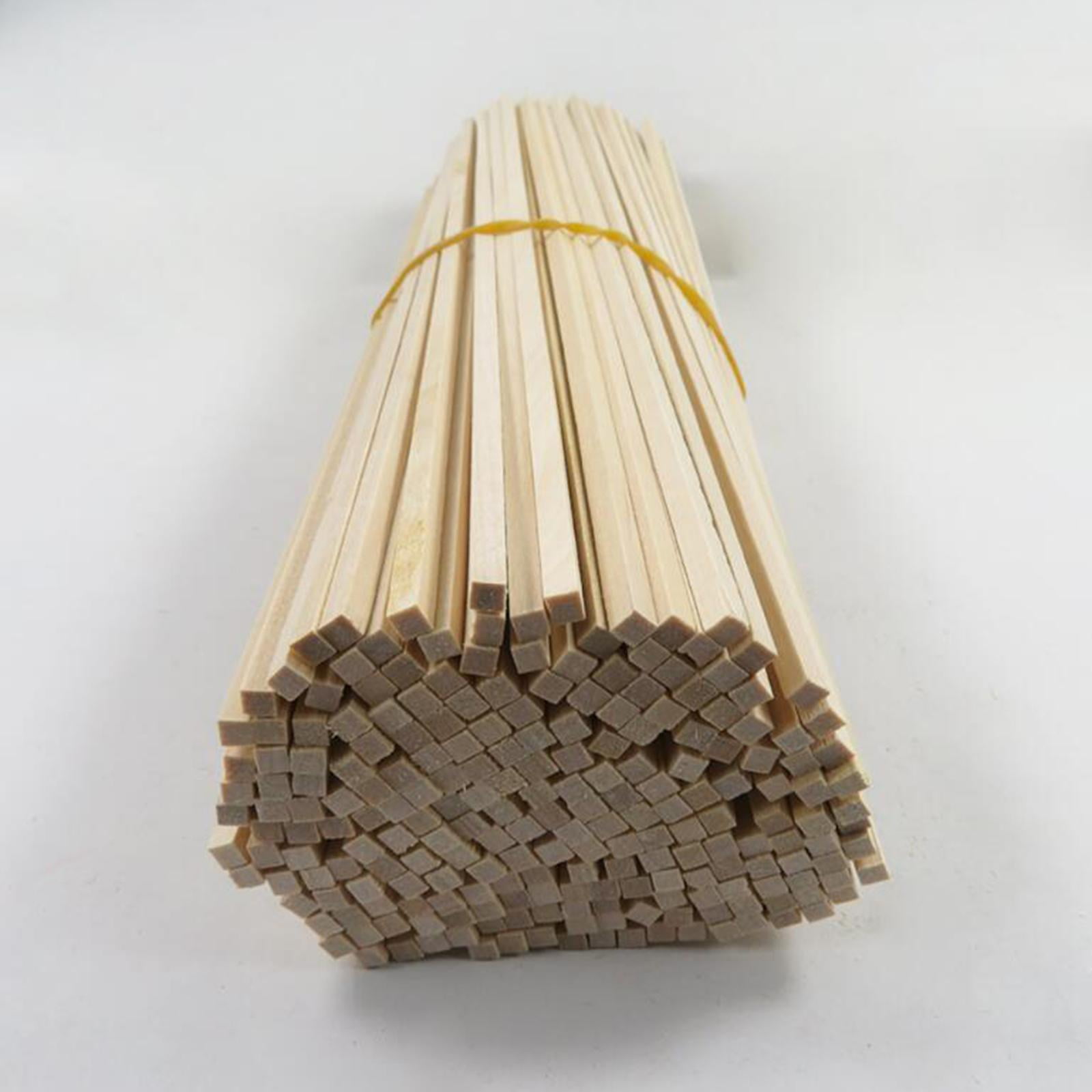 50 Pieces Unfinished Wood Sticks Woodworking Smooth Long Dowel Strips Dowel  Sticks for Crafts Home Decor Supplies - AliExpress