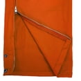 thumbnail image 5 of Safety Hi Vis Coverall with Leg Zipper 100% Cotton, 7 oz (Medium, Orange), 5 of 5