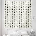 thumbnail image 1 of Ethnic Tapestry, Various Arrow Patterns on Retro Background Tools Boho Style Art, Fabric Wall Hanging Decor for Bedroom Living Room Dorm, 5 Sizes, Pale Beige Black, by Ambesonne, 1 of 1