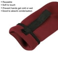 thumbnail image 5 of Uxcell 500ml Neoprene Carrier Glass Bottle Sleeve Water Bottle Sleeve Burgundy 2 Pack, 5 of 5