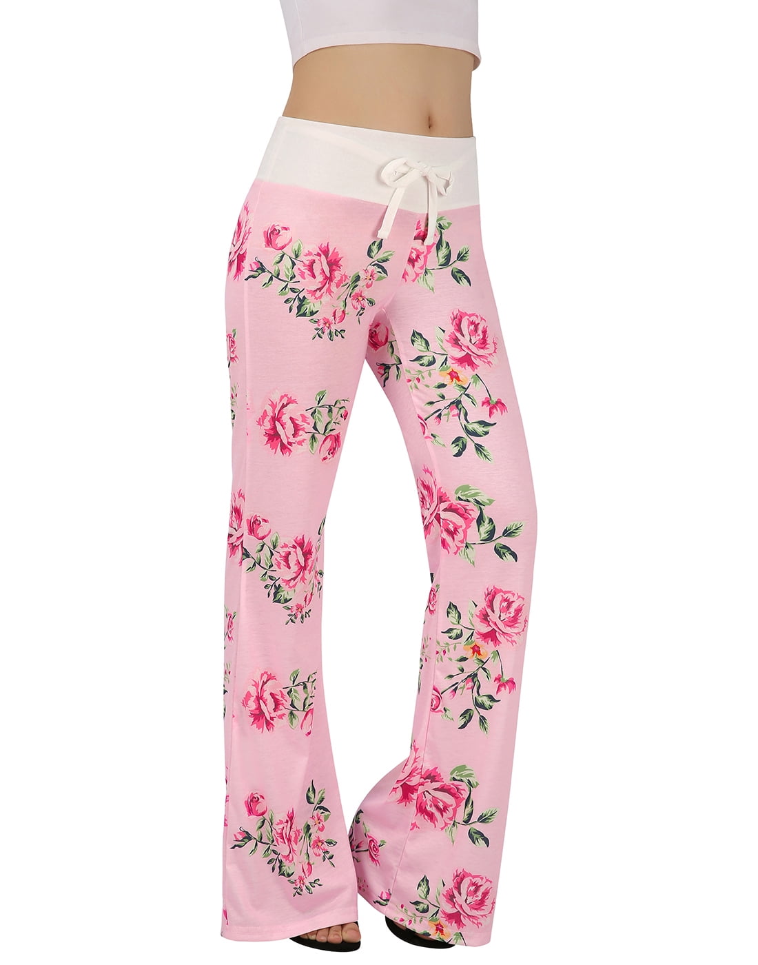 HDE Women's and Women's Plus Cotton Pajama Pants Wide Leg Sleepwear
