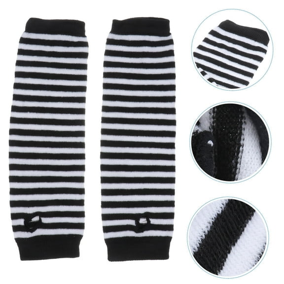 FELTECHELECTR 1 Pair Winter Warmer Fingerless Gloves Arm Warmer for Boys Girls