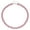 Pink 1, variant on Baseball Pendant Neckchain Disco Ball Clavicle Chain Stylish Sports Accessory