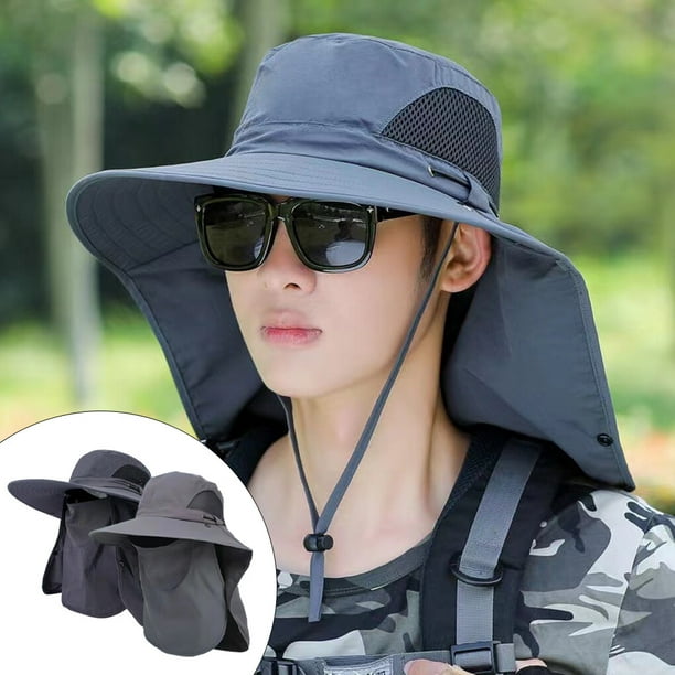 Chinlon Sun Hat Solid Color Adjustable Breathable Women Solid Sunproof  Waterproof Foldable Sports Riding Biking Fishing Cap Black Type 1 