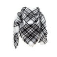 thumbnail image 2 of Cyber and Monday Deals Clearance Sale BUIgtTklOP Scarf for Women Clearance Womens Warm Long Shawl Wraps Large Scarves Knit Cashmere Tassel Plaid Scarf, 2 of 2