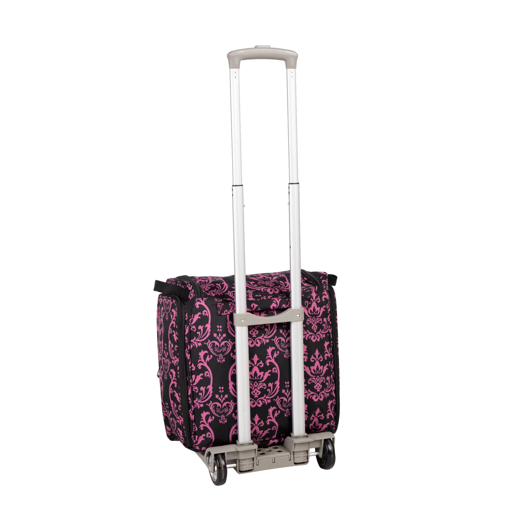 Handy Sandy Craft And Hobby Storage and Case Type, Pink ND- Storage Bag for Craft Supply, Sewing & Scrapbooking Carrier With Wheels