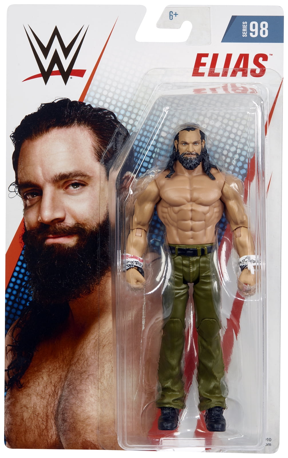 Elias WWE Retro Series 10 Mattel Toy Wrestling Action Figure