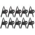 thumbnail image 1 of Black White Headphone Wire Clips Earphone Cables Clamps Wire Mount Clip, 1 of 5