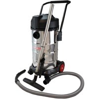 ReadiVac 10-Gallon Wet/Dry Vacuum, Stainless Steel, 35410DS
