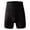 Black, variant on Men's Thermal Loungewear for All-Season Comfort and Warmth with High Waist Design and Sleek Solid Tone,Mens Underwear,L