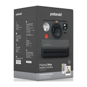 Polaroid Now Generation 2 Instant Camera Black - Everything Box + B&W Film Bundle